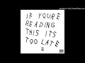 Drake If You're Reading This It's Too Late Type Beat "Overtime" (Prod Just Da 1)
