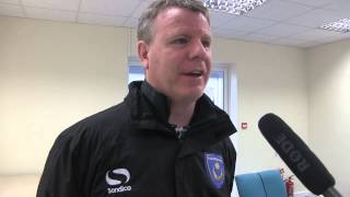 Andy Awford pre-Exeter City
