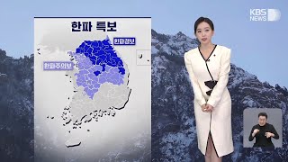 [날씨]뉴스9 강아랑기상캐스터 250108