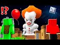 Why Creepy PENNYWISE Titan ATTACK JJ and MIKEY at 3:00am ? - in Minecraft Maizen