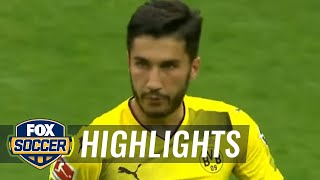 Nuri Sahin scores great goal for Dortmund vs. Hertha Berlin | 2017-18 Bundesliga Highlights