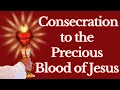 Consecration to the Precious Blood of Jesus