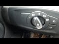 BMW E90 how to fix pushed back headlight switch