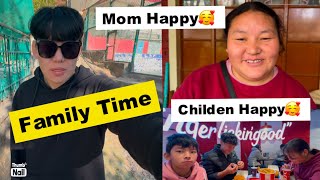 After long ages||sister children are happy😍||family time||#tibetanvlogger#tibetanvloger#tibet#bir