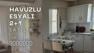 Dalaman Havuzlu Eşyalı 2+1