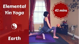 Elemental Yin Yoga Earth 🌍 | Grounding & Centering | Late Summer Yoga {45 mins}