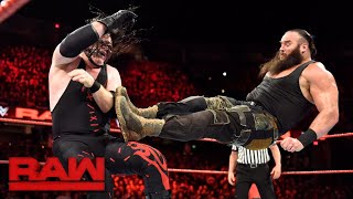 Braun Strowman vs. Kane - Winner Challenges for Universal Title at Royal Rumble: Raw, Dec. 11, 2017