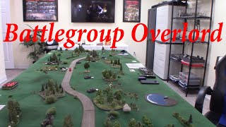 Battlegroup Mini Batrep Overlord Playtest