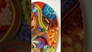 My biggest paper Artwork using quilling! please comment below your reviews.