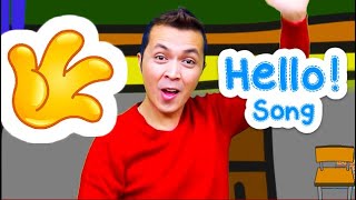 Hello,Hello,How Are You? Song(with actions) | Babies and Kids Channel | ESL Kinder  Preschool Songs