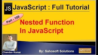 Nested Function in JavaScript | JavaScript Full Tutorial in Hindi