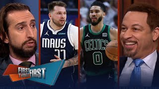 Luka Dončić scores 35 to take 3-2 lead, Celtics complete Gentleman's Sweep | FIRST THINGS FIRST