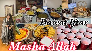 Dawat e Iftar 15 Dishes ready ki 💕Masha Allah sub bohat Acha ho gaya -sub nay dua di bohat sari