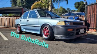 Finally finished the SubaRolla! be sure to watch till the end to see the final results.