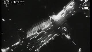 Night flight over New York City shows dazzling display (1937)