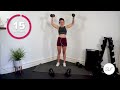 build strength with dumbbells 18 minute high intensity full body workout