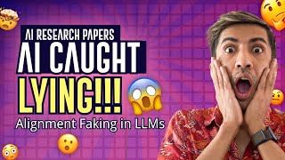 AI was caught LYING! Alignment Faking Paper in LLMs