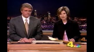 KNBC TV NBC Channel 4 News at 11pm Los Angeles July 2000