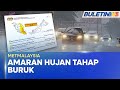 METMALAYSIA | Hujan Tahap Buruk Di Pahang, Johor Sehingga 23 November