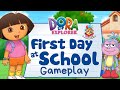 Dora The Explorer - First Day at School (Gameplay) - ABCsmileS