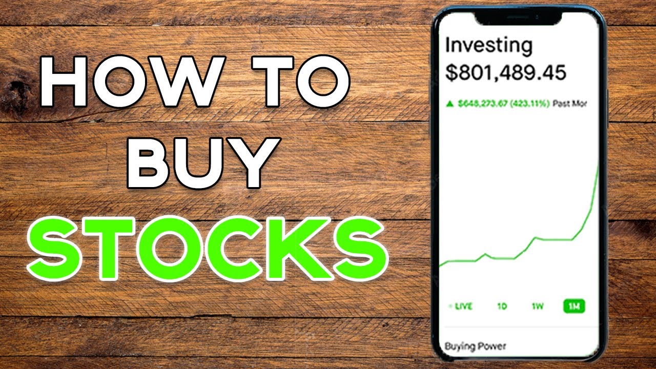 How To Buy Stocks On Robinhood (for Beginners) - YouTube