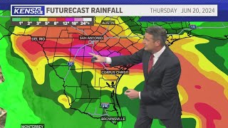 Tracking possibility for tropical storms that will bring rain, flooding to SA | Forecast