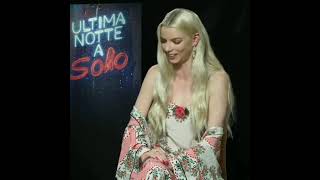 New interview of Anya Taylor Joy For 'last night in soho' Promo