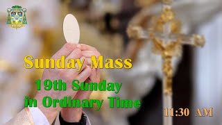 Catholic Diocese of Taichung | Sunday Mass | 19th Sunday in Ordinary Time | 11:30 AM Aug 8, 2021