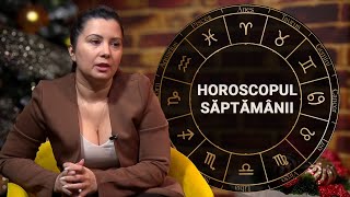 Horoscopul săptămânii 23 – 29 decembrie cu astrolog Ana-Maria Ticea. Leii au grijă de sănătate