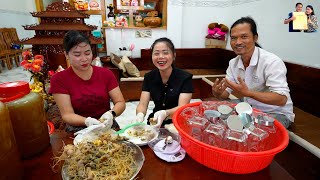 Làm Sâm Ngọc Linh cao cấp ngâm mật ong rừng ăn mừng toàn món ngon Kon Tum cùng A Già Làng Tây Nguyên