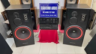 Chơi Cặp Loa Mỹ Cả Xóm Khen,Loa Cerwin Vega E-715 Bass 40, Loa Onkyo D-77XD Hàng Bãi Nhật Rất Đẹp.