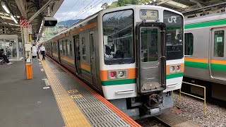 【鉄道走行音🚃】JR東海211系6000番台静シスGG8編成 クモハ211-6008 走行音(界磁添加励磁制御) 熱海(CA-00)〜沼津(CA-03)間