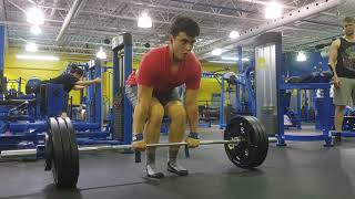 335lbsx5 deadlift