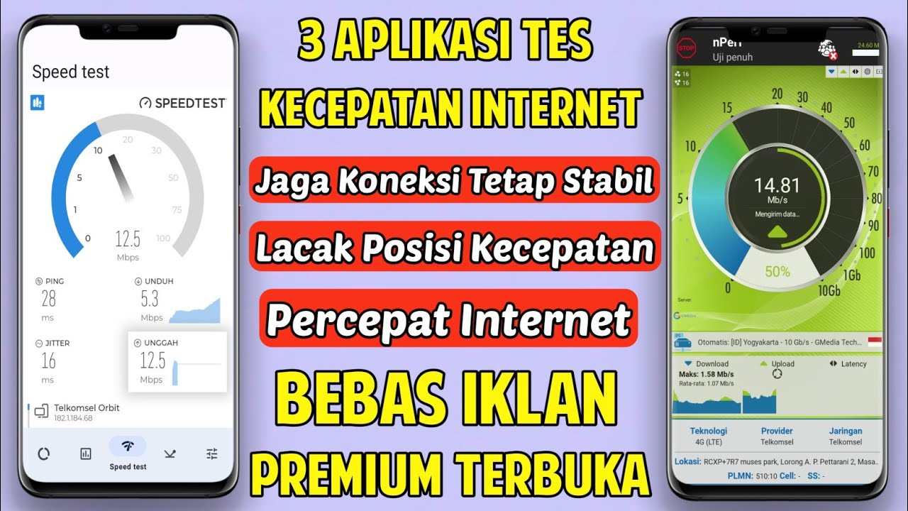 3 Aplikasi Tes Kecepatan Internet Di Android Dengan Mudah | Cara Cek ...