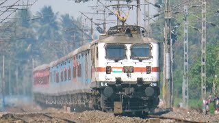 OHE Failure Suffered 2 Hours Delayed Coalfield Express Special Hitting 120 Kmph at Dankuni Jn !!