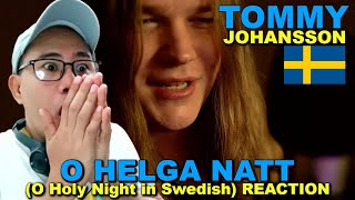 Tommy Johansson - O HELGA NATT (O Holy Night in Swedish) REACTION