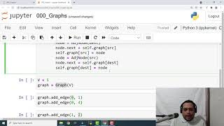EP001 - Python Graph - Adjacency List Representation