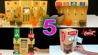 Top 5 Amazing Coca Cola Fountain Machine at Home Compilation