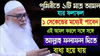 পৃথিবীতে ১টি মাত্র আমল যার ফলাফল সঙ্গে সঙ্গে পাবেন||মাওলানা আব্দুল আউয়াল সাহেব নিউ ওয়াজ ২০২৫