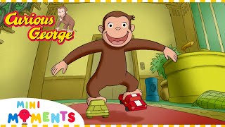 George's New Car Shoes! | Curious George | Mini Moments