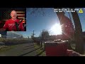 homeless man has coffee with a cop