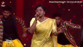 Aan Adakkanum Pen Adanganum Song By #AncyMary | Super Singer Season 9