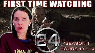 24 - Twenty Four | Season 1 - Ep 13 & 14 | TV Reaction | First Time Watching | Can Jack Save Em?