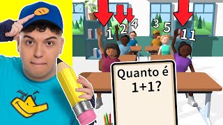 VIREI PROFESSOR POR 1 DIA NA ESCOLA DO BETÃO!! (Teacher Simulator)