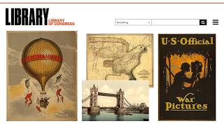 LIBRARY OF CONGRESS USER GUIDE - Public Domain Images