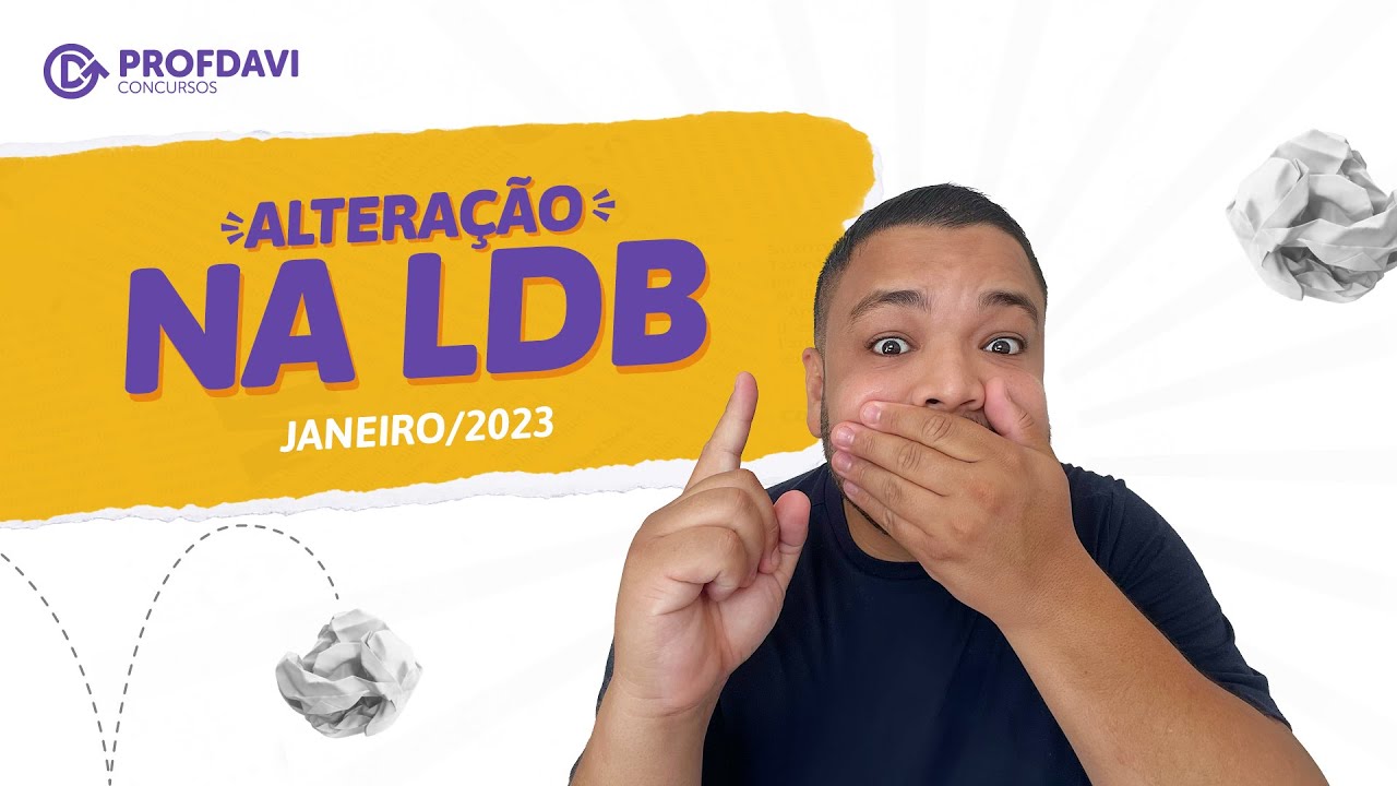 ALTERAÇÃO NA LDB - JANEIRO DE 2023 | LDB Atualizada - YouTube