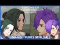 Linhardt flirts with Shez then runs away - Fire Emblem Warriors Three Hopes