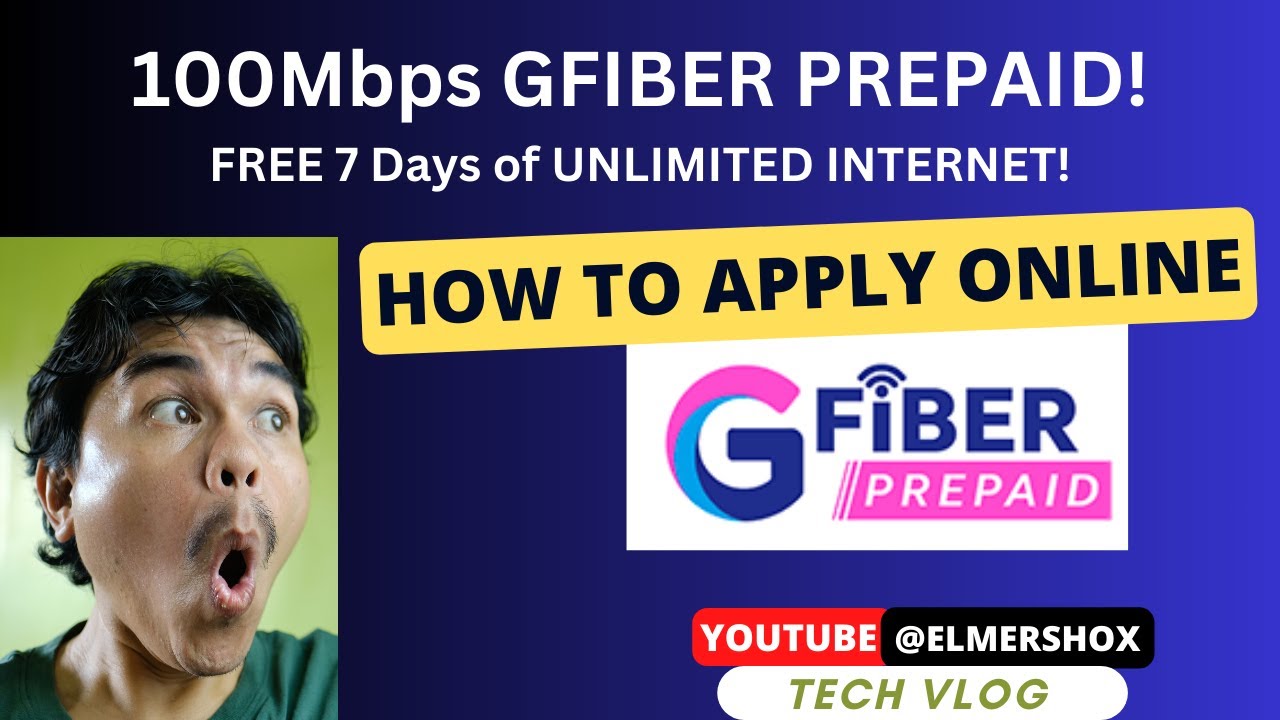 100mbps Gfiber Apply Online Easy Steps Youtube