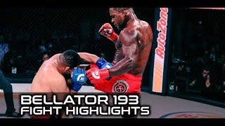 Bellator 193 Fight Highlights: Lorenz Larkin Routes Fernando Gonzalez