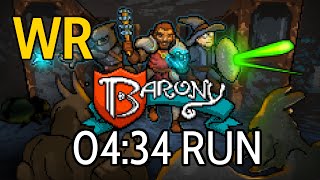 Barony Classic Speedrun - WORLD RECORD - 04m34